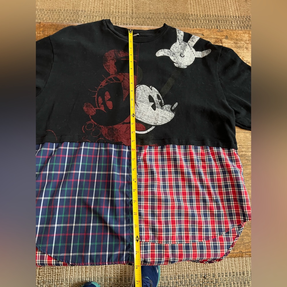 Desigual Disney Mickey Mouse Patchwork Sweatshirt… - image 5